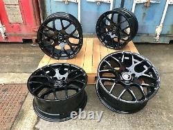 19 VW Golf R Pretoria Style Alloy Wheels Gloss Black Golf MK5 MK6 MK7 MK7.5 DTM