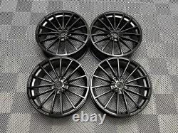 19 VW Scottsdale Style Alloy Wheels Satin Black OMI Wheels