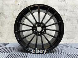 19 VW Scottsdale Style Alloy Wheels Satin Black OMI Wheels
