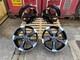 19 Vw Ttrs Style Alloy Wheels Gloss Black Golf Mk5 Mk6 Mk7 Mk7.5