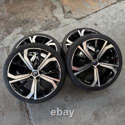 19 Volvo V40 C30 R design Style Black/Pol Alloy Wheels & New 225/35/19 Tyres