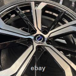 19 Volvo V40 C30 R design Style Black/Pol Alloy Wheels & New 225/35/19 Tyres
