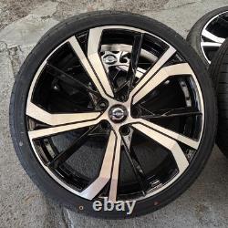 19 Volvo V40 C30 R design Style Black/Pol Alloy Wheels & New 225/35/19 Tyres