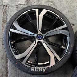 19 Volvo V40 C30 R design Style Black/Pol Alloy Wheels & New 225/35/19 Tyres