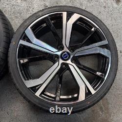 19 Volvo V40 C30 R design Style Black/Pol Alloy Wheels & New 225/35/19 Tyres