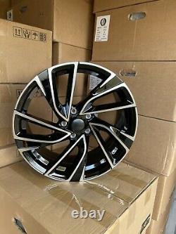 19'' Vw Adelaide Style Alloy Wheels & Tyres Fits Audi A3 Vw Golf MK5 MK6 MK7 Mk8