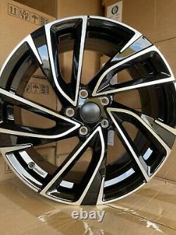 19'' Vw Adelaide Style Alloy Wheels & Tyres Fits Audi A3 Vw Golf MK5 MK6 MK7 Mk8