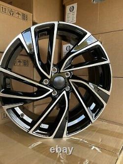 19'' Vw Adelaide Style Alloy Wheels & Tyres Fits Audi A3 Vw Golf MK5 MK6 MK7 Mk8