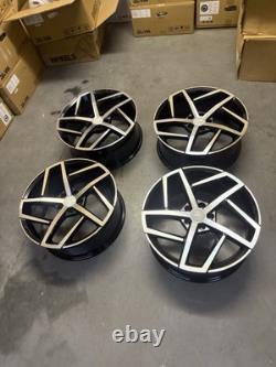 19'' Vw Golf Dallas Style Alloy Wheels Fit A3 Tt, mk3 Vw Golf MK5 MK6 MK7 Mk8