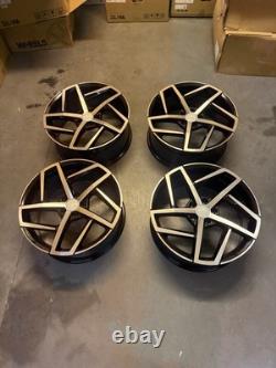 19'' Vw Golf Dallas Style Alloy Wheels Fit A3 Tt, mk3 Vw Golf MK5 MK6 MK7 Mk8