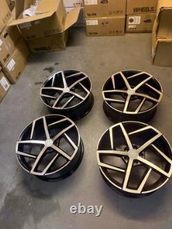 19'' Vw Golf Dallas Style Alloy Wheels Fit A3 Tt, mk3 Vw Golf MK5 MK6 MK7 Mk8