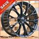 19 Warmenau Gb Style Alloy Wheels X4 Tyres Fits Vw Golf / Caddy