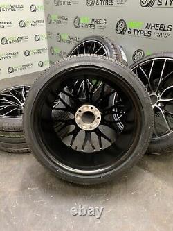 19'' inch BMW 3 & 4 Series Alloy Wheels D SPOKE Style 405M Sport & New Tyre X4