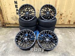 19 inch BMW 4 Series Brand New 827m Comp style Alloy Wheels and Tyres x4