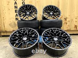 19 inch BMW 4 Series Brand New 827m Comp style Alloy Wheels and Tyres x4