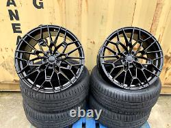 19 inch BMW 4 Series Brand New 827m Comp style Alloy Wheels and Tyres x4