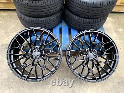 19 inch BMW 4 Series Brand New 827m Comp style Alloy Wheels and Tyres x4