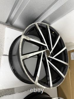 19 x1 VW Spielberg Style Alloy Wheels Gloss Black VW Golf MK5 MK6 MK7 MK8