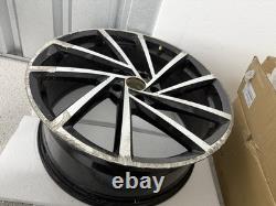 19 x1 VW Spielberg Style Alloy Wheels Gloss Black VW Golf MK5 MK6 MK7 MK8