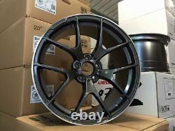 19 x4 New C63 AMG 507 Style Alloy Wheels Gun Metal Mercedes C E Class W213 W205