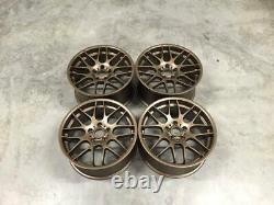 19 x4 New M3 CSL Style Alloy Wheels Satin Bronze BMW 5x120 E46 E90 Z4 E92