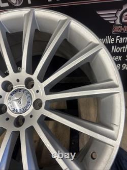 1 X AFTERMARKET Mercedes E S Class Alloy Wheel AMG 20 ET45 9,5J TURBINE STYLE