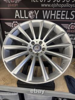 1 X AFTERMARKET Mercedes E S Class Alloy Wheel AMG 20 ET45 9,5J TURBINE STYLE