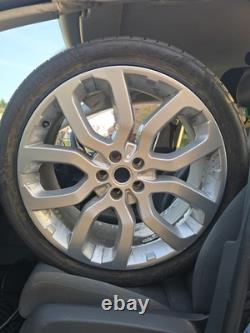 1 x Genuine Range Rover L405 22 Style 5004 Silver Alloy Wheels CK521007HA