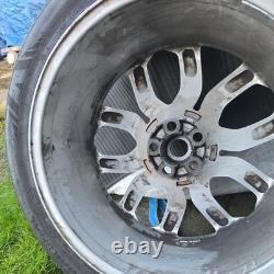 1 x Genuine Range Rover L405 22 Style 5004 Silver Alloy Wheels CK521007HA