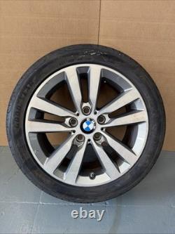 1x BMW 1 2 SERIES F20 17 ALLOY WHEEL 7.5J ET43 STYLE 655 6866303 Tyre 225/45/17