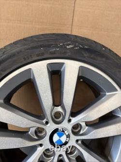 1x BMW 1 2 SERIES F20 17 ALLOY WHEEL 7.5J ET43 STYLE 655 6866303 Tyre 225/45/17
