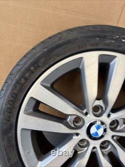 1x BMW 1 2 SERIES F20 17 ALLOY WHEEL 7.5J ET43 STYLE 655 6866303 Tyre 225/45/17