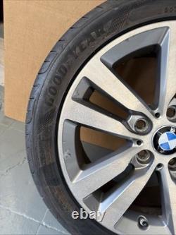 1x BMW 1 2 SERIES F20 17 ALLOY WHEEL 7.5J ET43 STYLE 655 6866303 Tyre 225/45/17