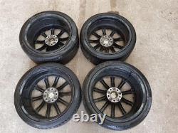 2005-2013 Set Of X4 Bmw M3 E90 E92 E93 M3 19 Style 220m Staggered Alloy Wheels