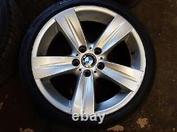 2007 Bmw 3 Series E92 E93 Style 189 Set Of 18'' Alloy Wheels Stagerred R18 #2h