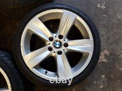 2007 Bmw 3 Series E92 E93 Style 189 Set Of 18'' Alloy Wheels Stagerred R18 #2h