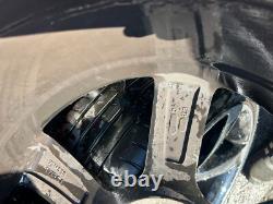 2008+ Audi A3 19 Rotor Style Alloy Wheel Set In Black With Tyres Aftermarket