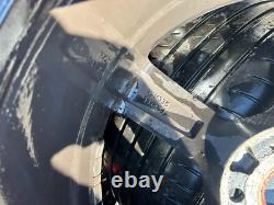 2008+ Audi A3 19 Rotor Style Alloy Wheel Set In Black With Tyres Aftermarket