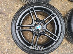 2012 Bmw E82 E88 Style 313m 18 Stagerred Alloy Wheels With Tyres 7.5j-8.5j #4h