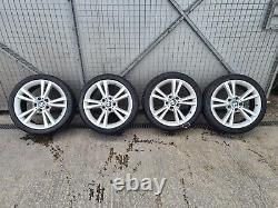 2015 Bmw 1 Series F20 F21 18'' Style 385 Staggered Alloy Wheels With Tyres #4e