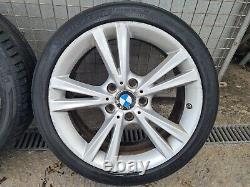 2015 Bmw 1 Series F20 F21 18'' Style 385 Staggered Alloy Wheels With Tyres #4e