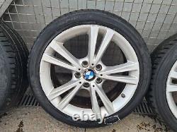 2015 Bmw 1 Series F20 F21 18'' Style 385 Staggered Alloy Wheels With Tyres #4e