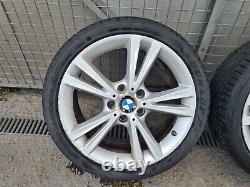 2015 Bmw 1 Series F20 F21 18'' Style 385 Staggered Alloy Wheels With Tyres #4e