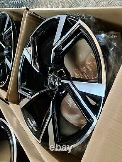 2020 Audi RS6 Performance Style 20 Alloy Wheels Rotor Twist Fits A4 A5 A6 A7 A8