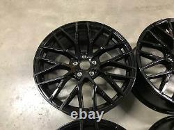 20 2020 Audi R8 V10 Performance Style Alloy Wheels Gloss Black Audi A4 A6 A8