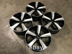20 2020 New RS4 RS5 Style Alloy Wheels Gloss Black Machined Audi A5 A6 A7 5x112