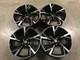 20 2020 Rs6 Performance Style Alloy Wheels Black Machined Audi A4 A6 A8 5x112