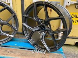 20 2020 RS Q8 Style Alloy Wheels Gunmetal Audi A5 A6 A7 5x112 8.5J ET25
