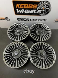 20 2025 Maybach Mercedes Turbine Twist Style Alloy Wheels C Class E Class S Cla
