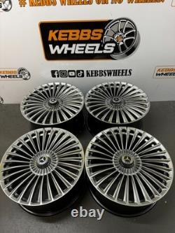 20 2025 Maybach Mercedes Turbine Twist Style Alloy Wheels C Class E Class S Cla
